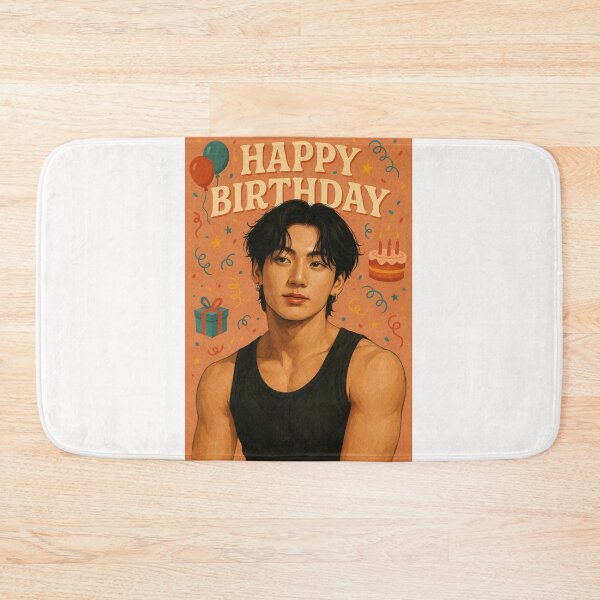 Item preview,  Jungkook Birthday Tribute – BTS Fan Celebration designed and sold by Places On Earth.