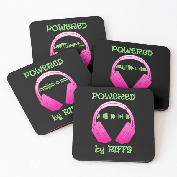 Item preview, Headphones | Powered By Riffs designed and sold by ObsidianDaz.