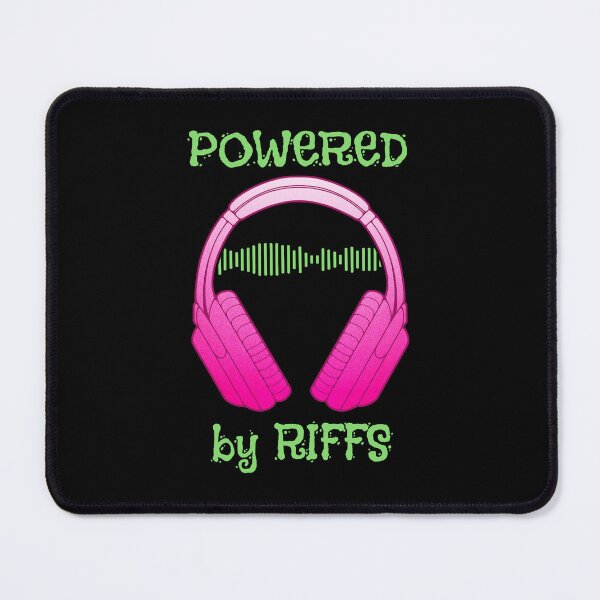 Item preview, Headphones | Powered By Riffs designed and sold by ObsidianDaz.