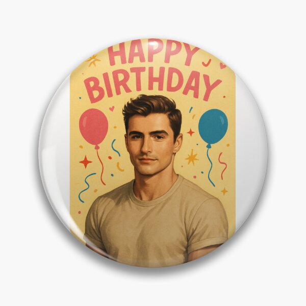 Item preview, Dave Franco Birthday with Balloons – Bright Celebration designed and sold by Places On Earth.