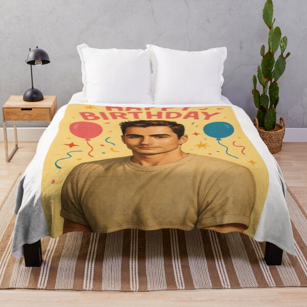 Item preview, Dave Franco Birthday with Balloons – Bright Celebration designed and sold by Places On Earth.