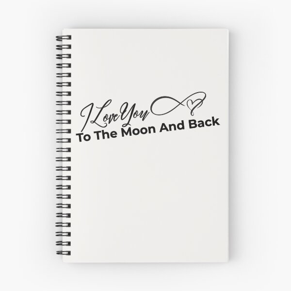 Item preview, I Love You To The Moon And Back designed and sold by LariLoDesigns.