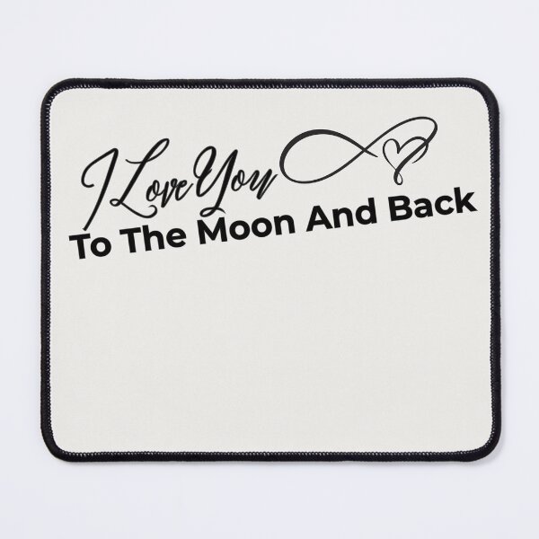 Item preview, I Love You To The Moon And Back designed and sold by LariLoDesigns.