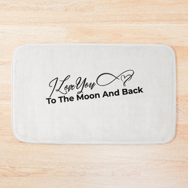 Item preview, I Love You To The Moon And Back designed and sold by LariLoDesigns.