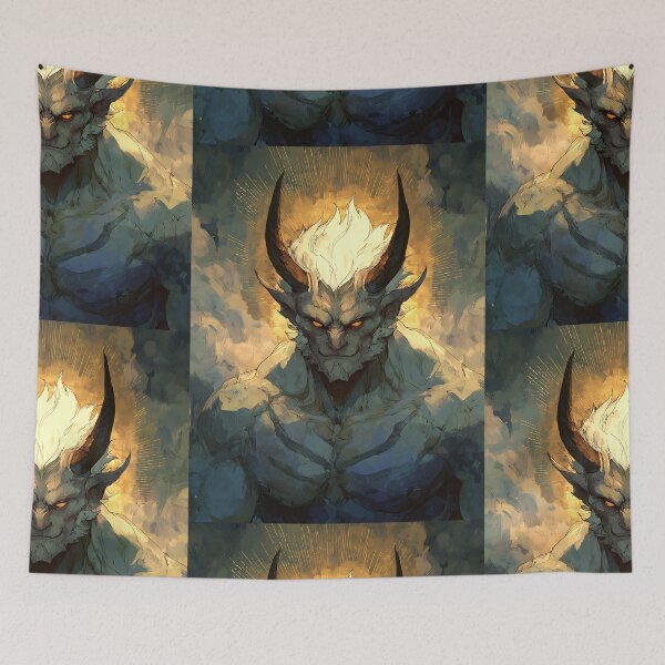 Item preview, The Ethereal White Oni designed and sold by bapupa.