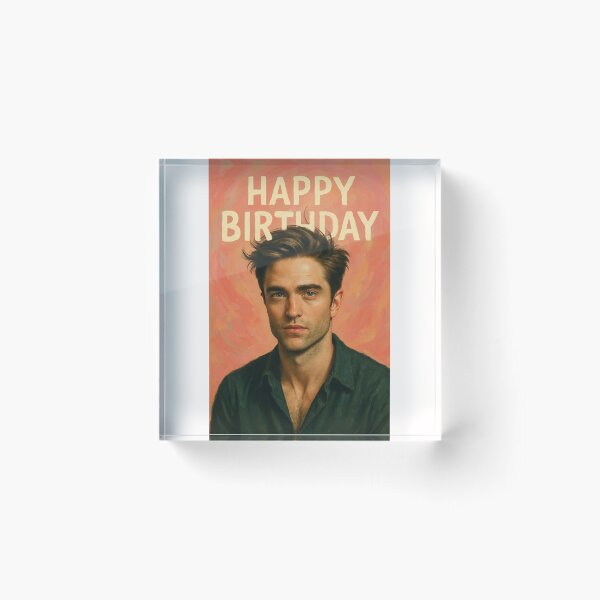 Item preview,  Robert Pattinson Birthday Tribute – Gotham Star designed and sold by Places On Earth.