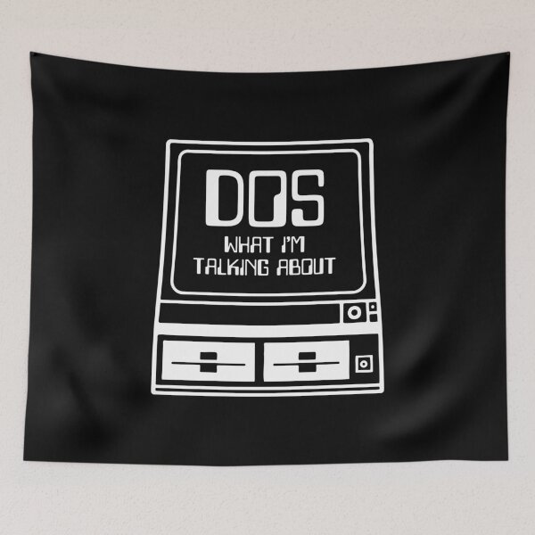 Item preview, Retro DOS Humor Vintage Computer Floppy Disk Art Programmer Nerd designed and sold by w1ckerman.
