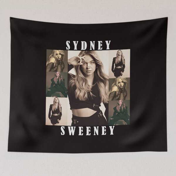 Item preview, Sidney Sweeney Vintage Graphic Retro Style designed and sold by Adriana-PA.