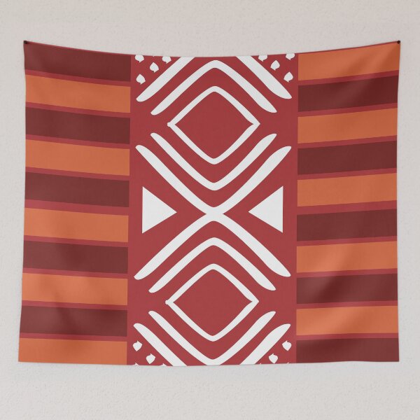 Item preview, Bogolan Pattern Stock Illustrations designed and sold by Wolagno.