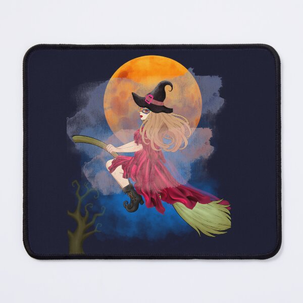 Item preview, Witch in Red, Moonlight Flight designed and sold by tinkeybabes.