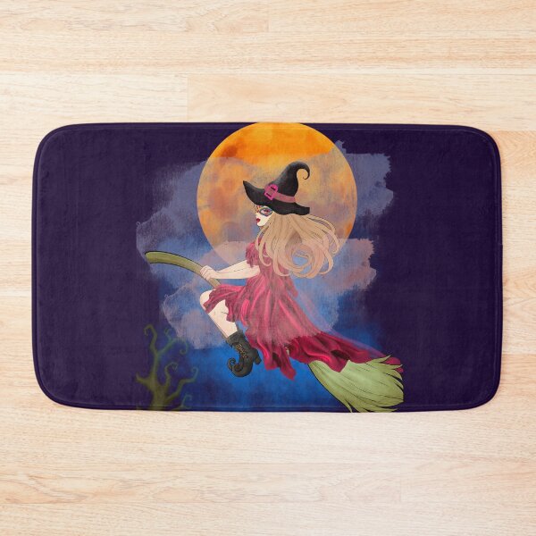Item preview, Witch in Red, Moonlight Flight designed and sold by tinkeybabes.