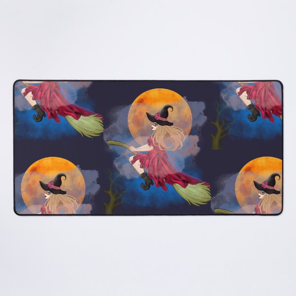 Item preview, Witch in Red, Moonlight Flight designed and sold by tinkeybabes.