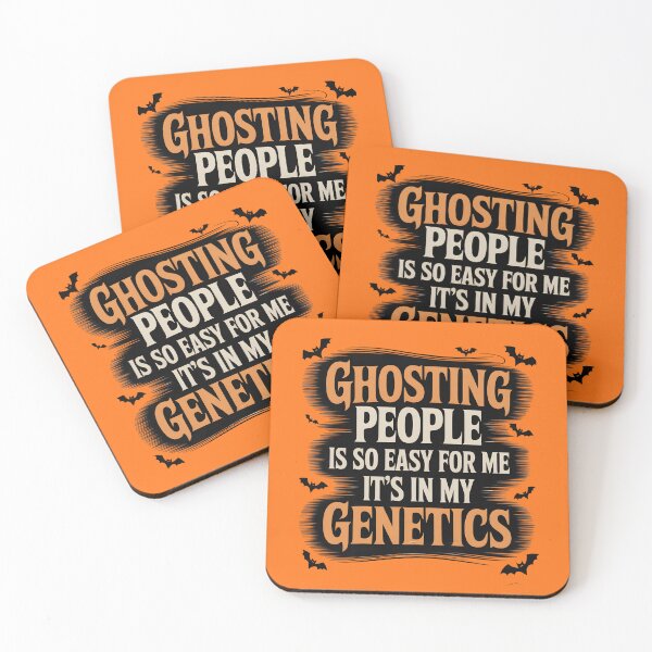 Item preview, Ghosting People Is So Easy For Me It's In My Genetics-Halloween Sarcastic Gift  designed and sold by LovelyEvaDesign.
