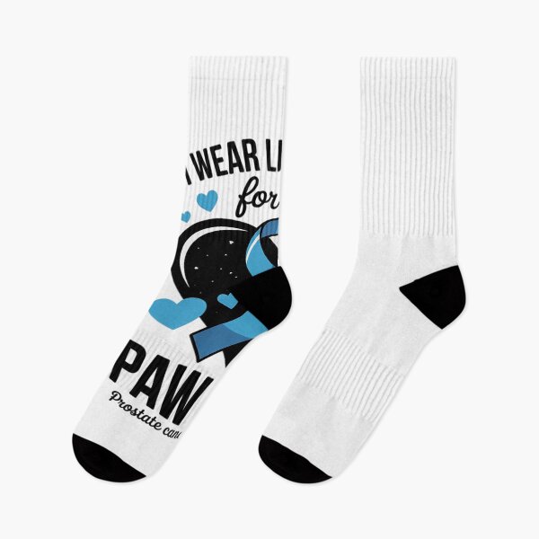 Item preview, I Wear Light Blue For My Paw Paw Prostate Cancer Awareness designed and sold by BlackStars3Neon.