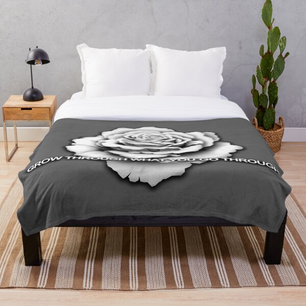 Item preview, Rosa blanca y negra: arte con frases motivacionales designed and sold by InFrameVision.