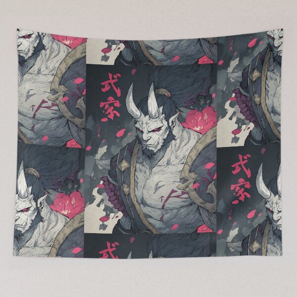 Item preview, The White Oni of the Spirit World designed and sold by bapupa.