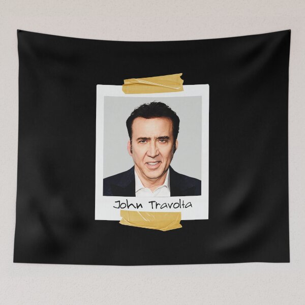 Item preview, Nicolas Cage Face Off John Travolta Funny  designed and sold by Boondocks254.