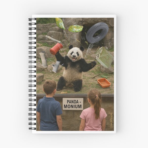 Item preview, Panda Monium! designed and sold by IanBakerToons.