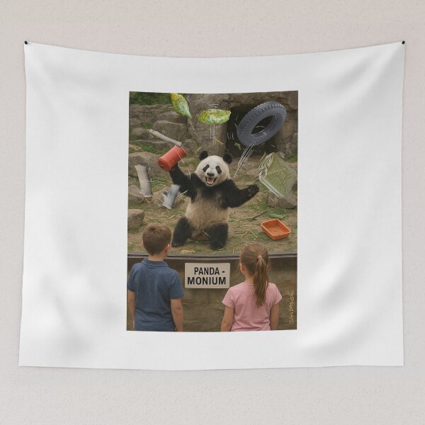 Item preview, Panda Monium! designed and sold by IanBakerToons.