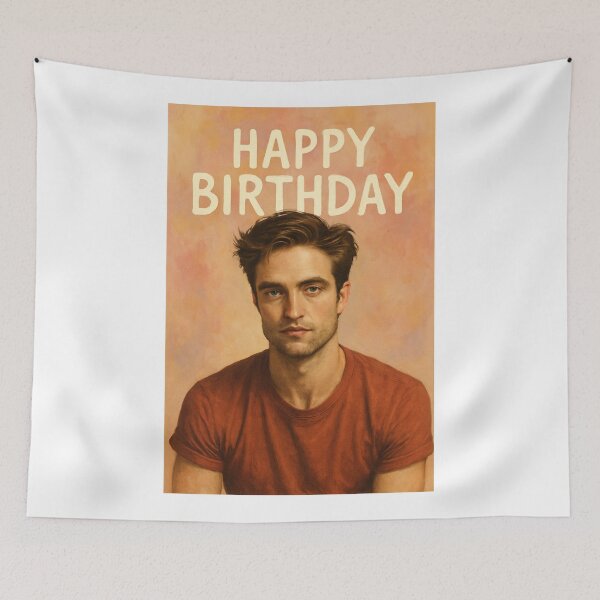 Item preview,  Robert Pattinson Birthday Celebration – British Cinema Icon designed and sold by Aryabek.