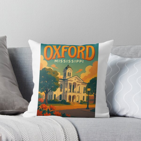 Item preview,   Oxford Mississippi Courthouse Square – Southern Charm designed and sold by Aryabek.