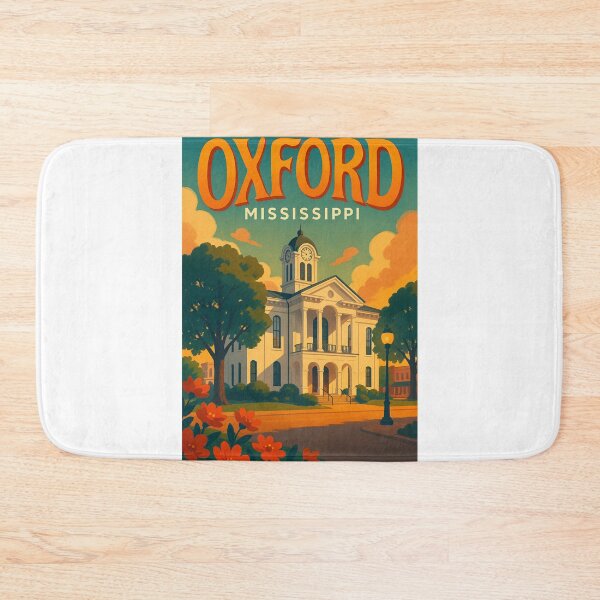 Item preview,   Oxford Mississippi Courthouse Square – Southern Charm designed and sold by Aryabek.