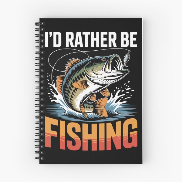 Item preview, I'd Rather Be Fishing Graphic Bass Dad Boy Men designed and sold by BlackStars3Neon.