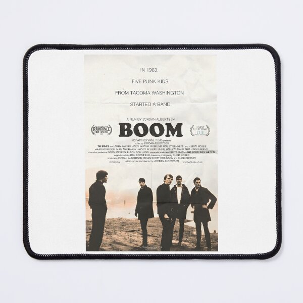 Item preview, The Sonics – Boom Retro Rock Poster Tribute designed and sold by fintantalonet.