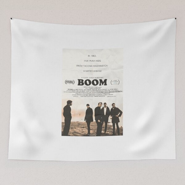 Item preview, The Sonics – Boom Retro Rock Poster Tribute designed and sold by fintantalonet.