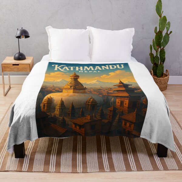 Item preview,  Swayambhunath Stupa – Kathmandu’s Sacred Skyline designed and sold by Aryabek.
