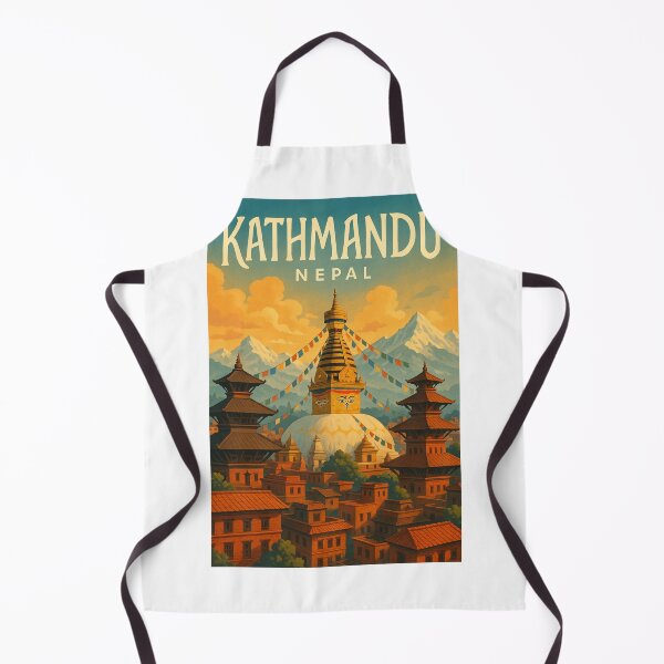 Item preview, Boudhanath Stupa with Himalayas – Kathmandu Spiritual Heart designed and sold by Aryabek.