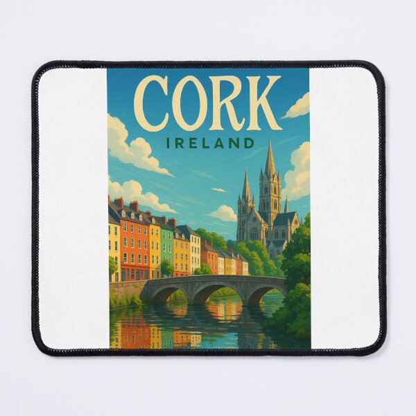 Item preview, St. Fin Barre’s Cathedral – Cork City Riverside View designed and sold by Aryabek.