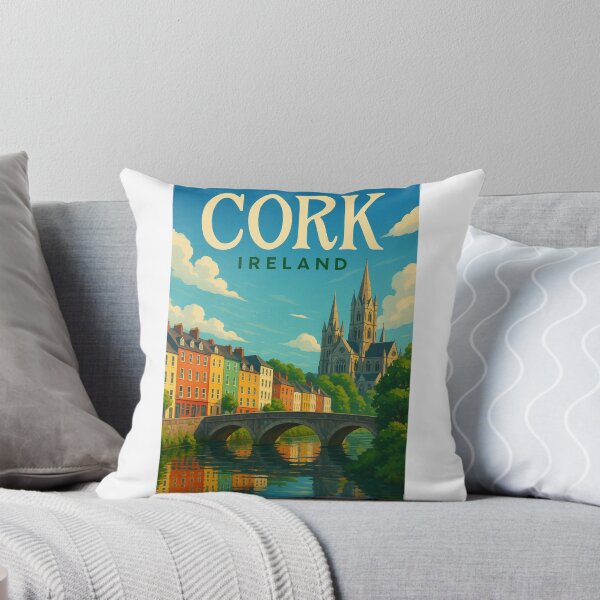 Item preview,  St. Fin Barre’s Cathedral – Cork City Riverside View designed and sold by Aryabek.