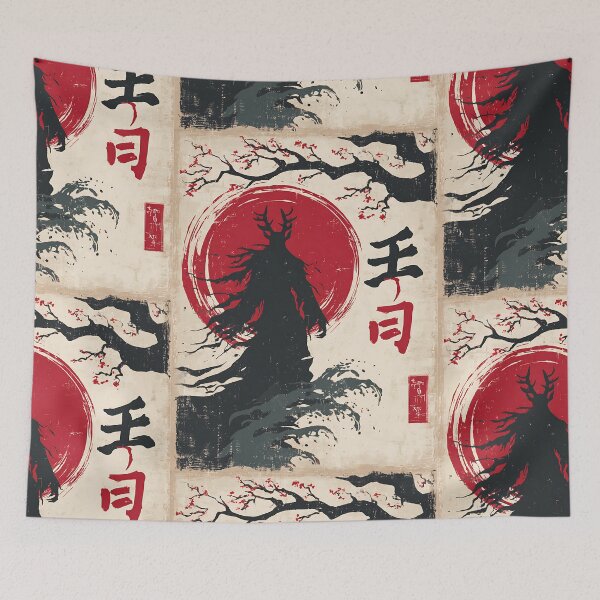 Item preview, The Ethereal Spirits of Japan designed and sold by bapupa.
