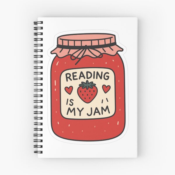 Item preview, Reading is my Jam designed and sold by SnorkleSupply.