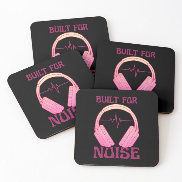 Item preview, Music Lover Headphones Built For Noise designed and sold by ObsidianDaz.