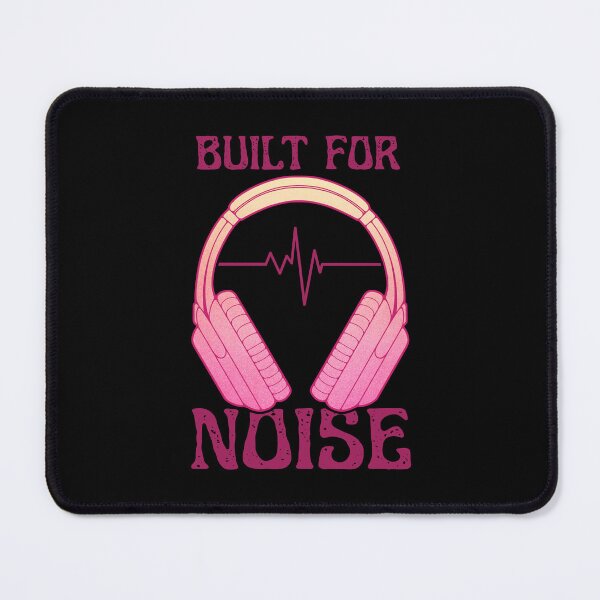 Item preview, Music Lover Headphones Built For Noise designed and sold by ObsidianDaz.