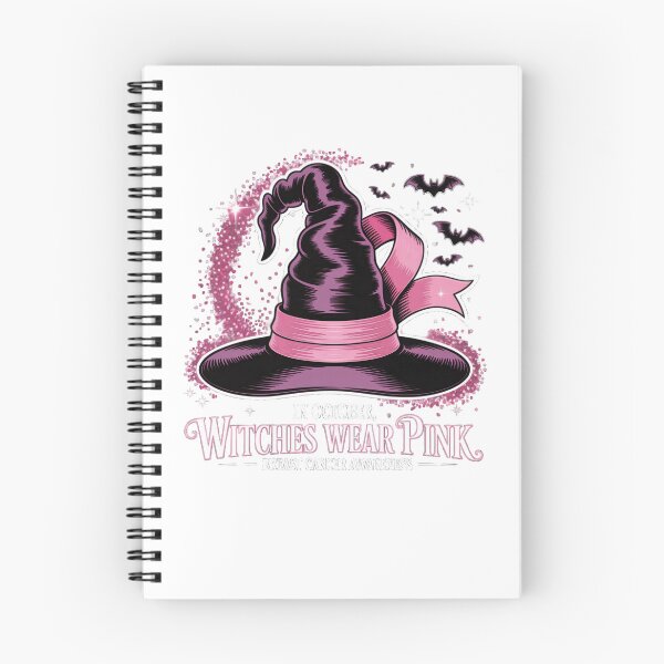 Item preview, In October Witches Wear Pink Breast Cancer Awareness designed and sold by StylePulsez.