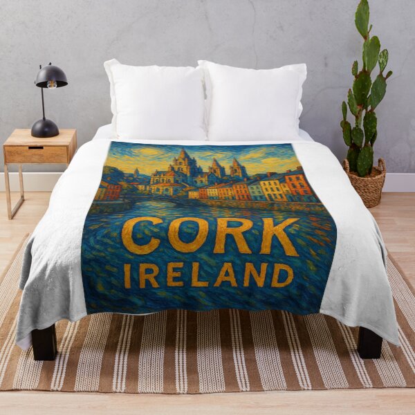 Item preview, St. Fin Barre’s Cathedral in Cork, Ireland – Van Gogh Style View designed and sold by Aryabek.