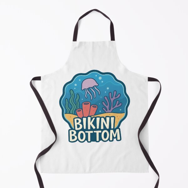 Item preview, Jellyfish and Coral Reef Scene – Bikini Bottom Undersea World designed and sold by Aryabek.