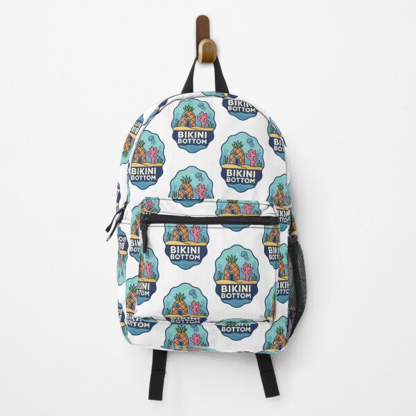 Item preview, Pineapple House and Jellyfish – Bikini Bottom Seascape designed and sold by Aryabek.