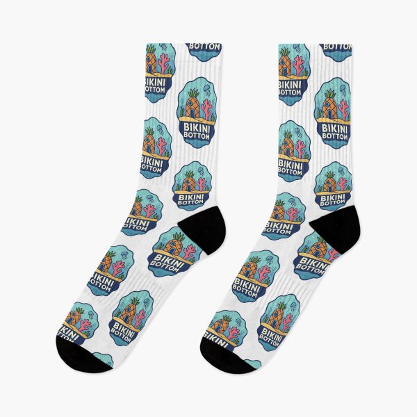 Item preview,  Pineapple House and Jellyfish – Bikini Bottom Seascape designed and sold by Aryabek.