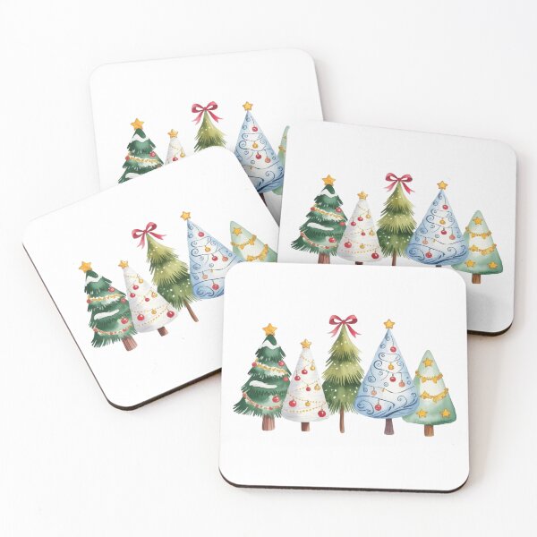 Item preview, Christmas trees cute aesthetic  designed and sold by cocomelon168.