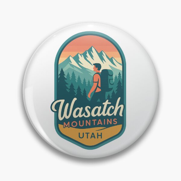 Item preview,  Wasatch Mountains, Utah – Sunset Hike Through Alpine Forests designed and sold by Aryabek.