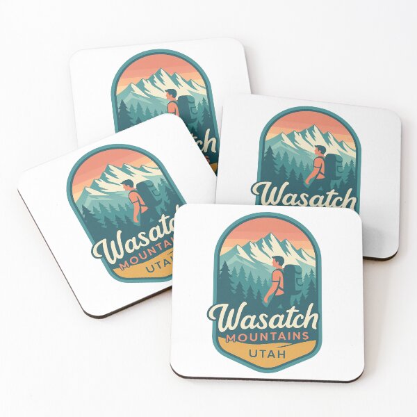 Item preview,  Wasatch Mountains, Utah – Sunset Hike Through Alpine Forests designed and sold by Aryabek.