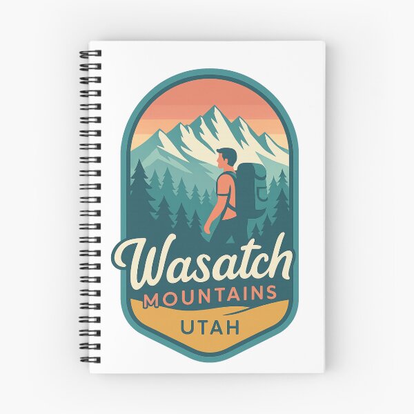 Item preview,  Wasatch Mountains, Utah – Sunset Hike Through Alpine Forests designed and sold by Aryabek.