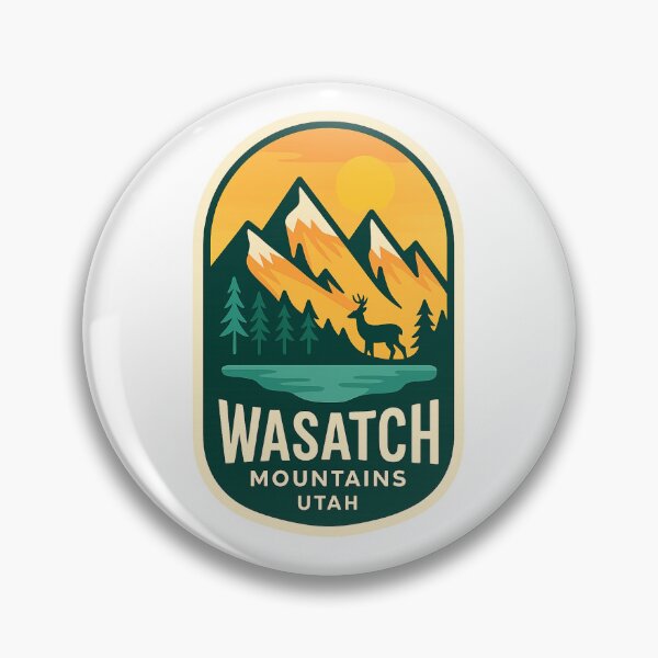 Item preview,  Deer in the Wasatch Mountains – Alpine Landscape of Utah designed and sold by Aryabek.