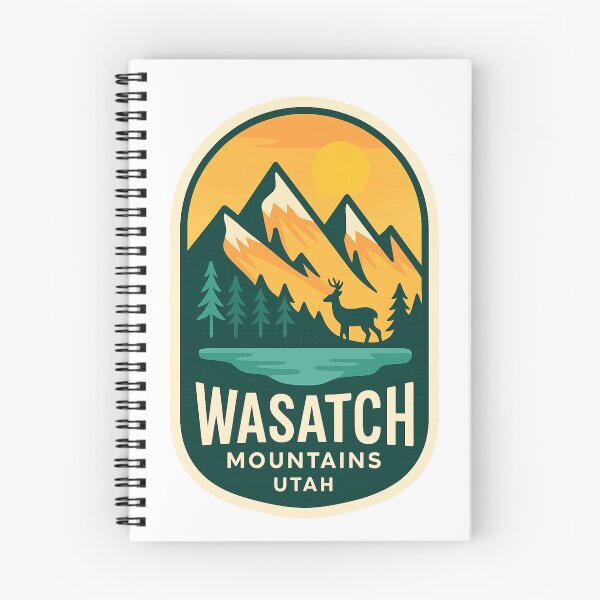 Item preview,  Deer in the Wasatch Mountains – Alpine Landscape of Utah designed and sold by Aryabek.