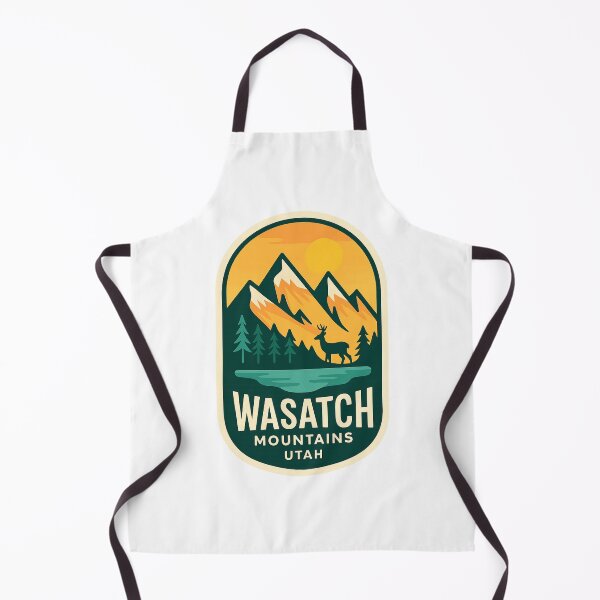 Item preview,  Deer in the Wasatch Mountains – Alpine Landscape of Utah designed and sold by Aryabek.