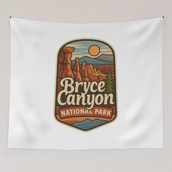 Item preview, Bryce Canyon Sunrise – Red Rock Formations in Utah’s Canyonlands designed and sold by Aryabek.
